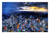Sunset Storm over Kuala Lumpur