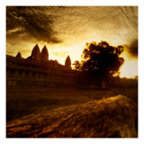 Burning Through the Clouds - Angkor Wat in the Morning