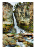 A cool waterfall to relax at during the hike