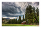 The Storm Hitting the Barn
