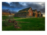 The Grassy Roof in the Central Icelandic Farms