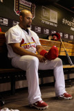Milwaukee Brewers v St Louis Cardinals - Game Four  St Louis  MO - October 13: Albert Pujols