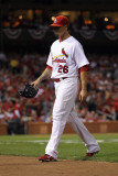 Milwaukee Brewers v St Louis Cardinals - Playoffs Game Four  St Louis  MO - October 13: Kyle Lohse