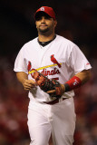 Milwaukee Brewers v St Louis Cardinals - Game Four  St Louis  MO - October 13: Albert Pujols