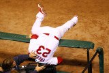 2011 World Series Game 6 - Texas Rangers v St Louis Cardinals  St Louis  MO - Oct 27: David Freese