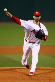 Milwaukee Brewers v St Louis Cardinals - Game Three  St Louis  MO - October 12: Chris Carpenter
