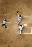 Cardinals v Milwaukee Brewers - G Six  Milwaukee  WI - Oct 16: Yadier Molina and Mark Kotsay