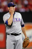 2011 World Series Game 6 - Texas Rangers v St Louis Cardinals  St Louis  MO - Oct 27: Colby Lewis