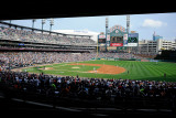 Texas Rangers v Detroit Tigers - Playoffs Game Five  Detroit  MI - October 13