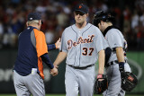 Detroit Tigers v Texas Rangers - Playoffs Game Six  Arlington  TX - October 15: Max Scherzer