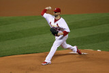 Milwaukee Brewers v St Louis Cardinals - Game Three  St Louis  MO - October 12: Chris Carpenter