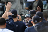 Texas Rangers v Detroit Tigers - Playoffs Game Five  Detroit  MI - October 13: Alex Avila