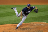 Milwaukee Brewers v St Louis Cardinals - Game Four  St Louis  MO - October 13: Francisco Rodriguez