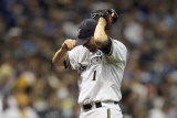 St Louis Cardinals v Milwaukee Brewers - Game Six  Milwaukee  WI - October 16: Shaun Marcum
