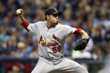 St Louis Cardinals v Milwaukee Brewers - Game Six  Milwaukee  WI - October 16: Fernando Salas