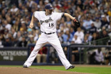St Louis Cardinals v Milwaukee Brewers - Game Six  Milwaukee  WI - October 16: Shaun Marcum