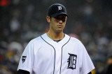 Texas Rangers v Detroit Tigers - Playoffs Game Four  Detroit  MI - October 12: Rick Porcello