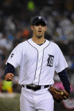 Texas Rangers v Detroit Tigers - Playoffs Game Four  Detroit  MI - October 12: Rick Porcello
