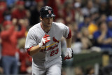 St Louis Cardinals v Milwaukee Brewers - Game Six  Milwaukee  WI - October 16: David Freese
