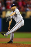 Milwaukee Brewers v St Louis Cardinals - Game Three  St Louis  MO - October 12: Takashi Saito