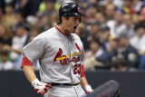 St Louis Cardinals v Milwaukee Brewers - Game Six  Milwaukee  WI - October 16: David Freese