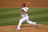 Milwaukee Brewers v St Louis Cardinals - Playoffs Game Five  St Louis  MO - October 14: Lance Lynn