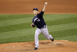 Milwaukee Brewers v St Louis Cardinals - Game Five  St Louis  MO - October 14: Chris Narveson