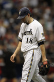 St Louis Cardinals v Milwaukee Brewers - Game Six  Milwaukee  WI - October 16: Shaun Marcum