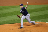 Milwaukee Brewers v St Louis Cardinals - Playoffs Game Four  St Louis  MO - October 13: Randy Wolf