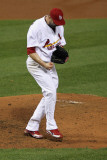 Milwaukee Brewers v St Louis Cardinals - Game Three  St Louis  MO - October 12: Chris Carpenter