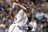 St Louis Cardinals v Milwaukee Brewers - Game Six  Milwaukee  WI - October 16: Shaun Marcum