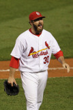 Milwaukee Brewers v St Louis Cardinals - Game Three  St Louis  MO - October 12: Jason Motte