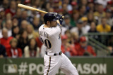 St Louis Cardinals v Milwaukee Brewers - Game Six  Milwaukee  WI - October 16: Jonathan Lucroy