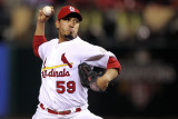 2011 World Series G 6 - Texas Rangers v St Louis Cardinals  St Louis  MO - Oct 27: Fernando Salas