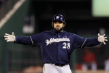 Milwaukee Brewers v St Louis Cardinals - Game Four  St Louis  MO - October 13: Prince Fielder