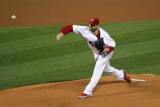 Milwaukee Brewers v St Louis Cardinals - Game Three  St Louis  MO - October 12: Chris Carpenter