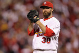 Milwaukee Brewers v St Louis Cardinals - Playoffs Game Five  St Louis  MO - October 14: Jason Motte