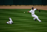 BESTPIX  Rangers v Detroit Tigers - G Five  Detroit  MI - Oct 13: Ryan Raburn and Austin Jackson
