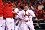 2011 World Series G 6 - Texas Rangers v St Louis Cardinals  St Louis  MO - Oct 27: Yadier Molina