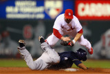 Milwaukee Brewers v Cardinals - G Five  St Louis  MO - Oct 14: Nick Punto and Carlos Gomez