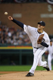 Texas Rangers v Detroit Tigers - Playoffs Game Four  Detroit  MI - October 12: Rick Porcello
