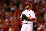 Milwaukee Brewers v St Louis Cardinals - Playoffs Game Five  St Louis  MO - October 14: Jason Motte