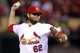 2011 World Series Game 6 - Texas Rangers v St Louis Cardinals  St Louis  MO - Oct 27: Lance Lynn