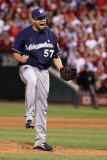 Milwaukee Brewers v St Louis Cardinals - Game Four  St Louis  MO - October 13: Francisco Rodriguez