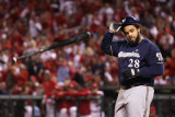 Milwaukee Brewers v St Louis Cardinals - Game Four  St Louis  MO - October 13: Prince Fielder