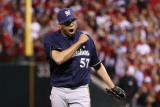 Milwaukee Brewers v St Louis Cardinals - Game Four  St Louis  MO - October 13: Francisco Rodriguez