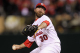Milwaukee Brewers v St Louis Cardinals - Playoffs Game Five  St Louis  MO - October 14: Jason Motte