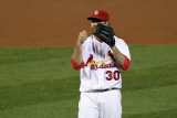 Milwaukee Brewers v St Louis Cardinals - Game Three  St Louis  MO - October 12: Jason Motte