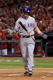 2011 World Series G 6 - Texas Rangers v St Louis Cardinals  St Louis  MO - Oct 27: Michael Young