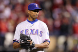 2011 World Series Game 6 - Texas Rangers v St Louis Cardinals  St Louis  MO - Oct 27: Alexi Ogando